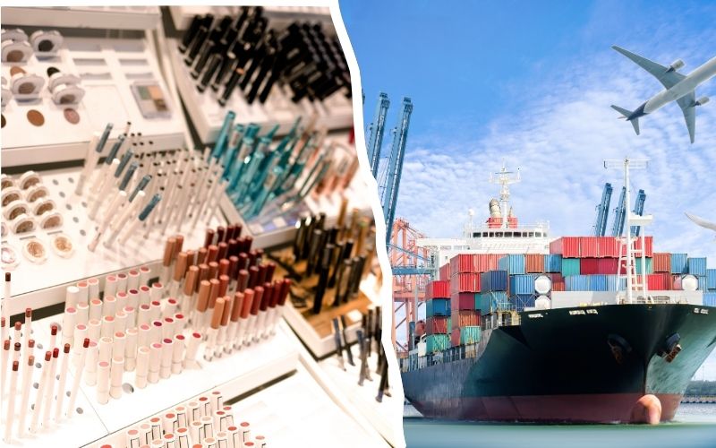 nhập khẩu mỹ phẩm lần đầu