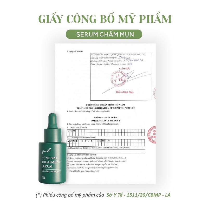 Tiêu chí lựa chọn dịch vụ công bố mỹ phẩm