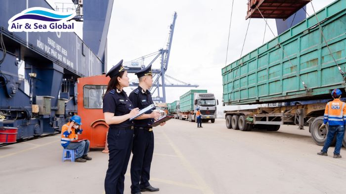 Đơn hàng đã được thông quan trong vận chuyển quốc tế