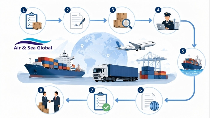 Quy trình ủy thác xuất khẩu