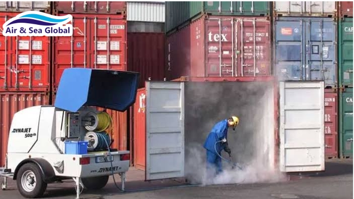 Quy trình vệ sinh container