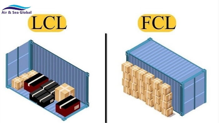 Vận tải LCL và FCL